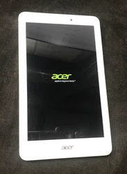 Model: Iconia Tab 8. Capacity: 16GB. Make: Acer. Version: Android 4.4.2. No recovery discs/software, cords, or any...