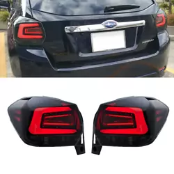 Subaru Impreza XV Crosstrek 2012-2017. Tail lights (LH+RH). High output LED lights. Lens Color. Housing Color. NO Check...