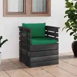 Le siège du canapé d’extérieur est en bois de pin solide, ce qui le rend durable et stable. Ce canapé a une...