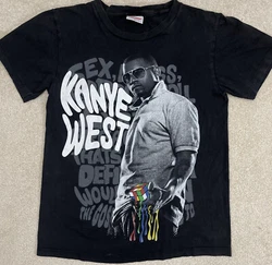 Very good used condition. Shirt shows some wear and light fading from use and wash. Graphic shows light cracking. Small...