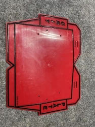 Nos with shelf wear. Crit Bmx number plate. Made in the USA. 80s era.