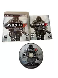 Sniper: Ghost Warrior 2 (Sony PlayStation 3, 2013) PS3, CIB Complete w/Manual.