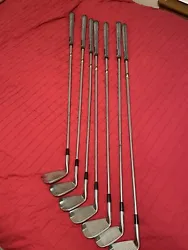 MIZUNO MP 30 IRON SET 4-PW IRONS Dynamic Gold S300 Stiff RH. Condition is Used. Shipped with USPS Priority Mail.