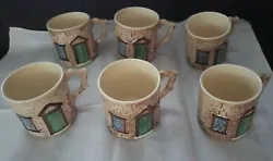 Add a touch of vintage charm to your tea time with this set of six round tea cups from Sylva Ceramics. Featuring a...