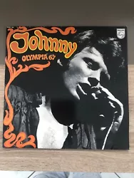 Johnny 33T Olympia 67 stéréo 6325194, pochette recto verso ,tranche et vinyle trés bon état.