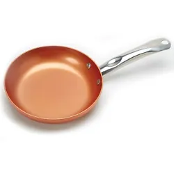 Copper Chef. The ultimate non-stick cooking experience! It goes from any stovetop to oven to table with 850 degrees...