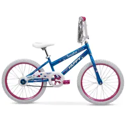 Then insert the seat and tighten the quick-release clamp. Huffy 20 in. Sea Star Girl Kids Bike, Blue and Pink. Brake:...