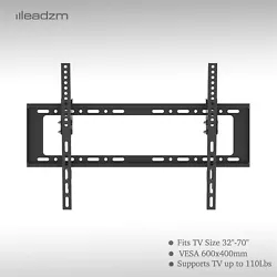 Max VESA Mounting Pattern: 600 x 400 mm. Are you still having trouble with putting your TV?. This LEADZM 32-70