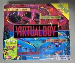 Up for sale is theNintendo Virtual Boy System - CIB . This isModel #VUE S RA01. There is no warranty on any of these...