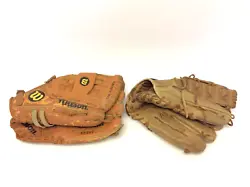 When laying flat, the glove range in length from 10.5” to 11.5”.