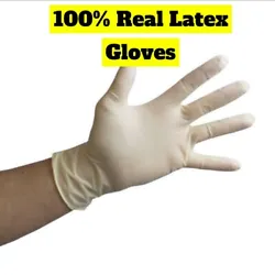 Powder Free Examination Latex Gloves. First Guard Latex (ONLY) Gloves.