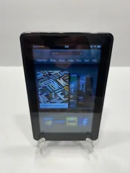Amazon Kindle Fire 1st Gen D01400 8GB - 7” WI-FI Black Tablet. tablet only. preowned tested – minor surface marks...