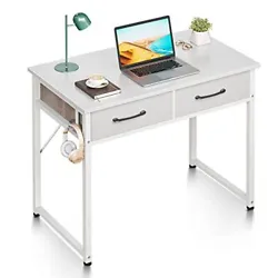 The desk can be used as writing desk, study desk, gaming desk or dressing vanity table with drawers.