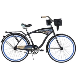 Simple cruiser fun - single-speed, rear coaster brake, and extra fun features.