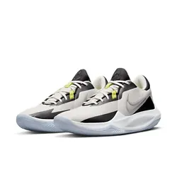 Nike Precision 6. Basketball Shoes. Nike label on tongue top. Plush foam on the collar and tongue enhances the feeling...