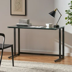 The tempered glass top provides you with a clean working surface, while providing ample space for all of your files and...
