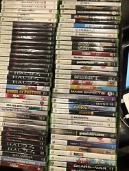 Pre-owned Xbox 360 games. Condition varies from VERY good to acceptable. All games include original case, but may be...