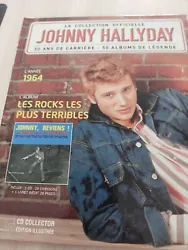Cd+ Livret. Johnny Hallyday. La Collection Officielle.. Année.64 Johnny,Reviens..