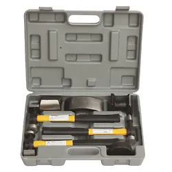 [DURABLE AND SAFETY]: The mallet made of steel makes it more durable. The tool set is equipped with storage box, which...