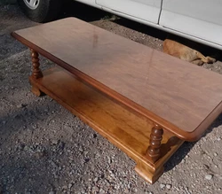 Maple coffee table by Ethan Allen. Excellent used condition. Simple assembly required. Matching end tables are also for...