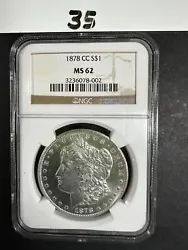 1878cc Morgan Silver Dollar, NGC MS62