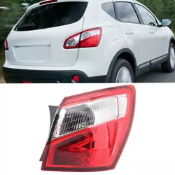 (Right Rear Side Outer Tail Light Lamp Fit For Nissan Qashqai 5&7 Seater J10 2010-2014. Compatible With: fit for Nissan...