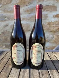 Lot de 2 Bourgogne 2007, AOC, élevé et mis en bouteille Roselyne Battisteli récoltant, envoi en emballage sécurisé