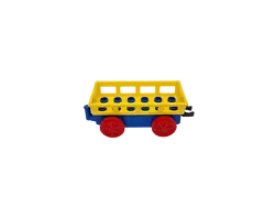 Lego® Duplo TRAIN Freight Wagon transport YELLOW BLUE. GENUINE LEGO PRODUCT, USED IN GOOD CONDITION. VOUS CHERCHEZ...