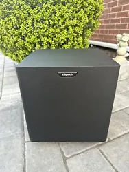 Welcome here is a Klipsch HD Home Theater Subwoofer SB 3–Working!!! Works and sounds great! In great condition with...