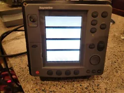 I have a Raymarine RC530 Chartplotter that powers on but the screen does not show as it should. See pics. Comes with...