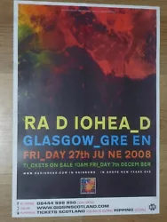Used by the venue to advertise and promote the gig.