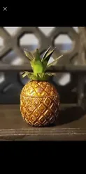 This exquisite Decorative Pineapple Trinket Jar is a must-have for any collector of unique and charming decorative...