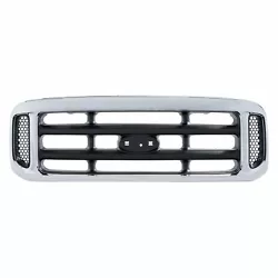 NEW FRONT GRILLE FOR FORD SUPER DUTY PICKUP. Fits 1999-2004 Ford F-250 Super Duty. Fits 1999-2004 Ford F-350 Super...