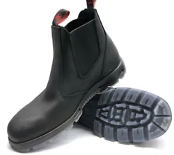 Redback Easy Escape Oil Kip UBBK Soft Toe Work Boots. The TPU sole is fuel & lubricant resistant, a Urethane Air...