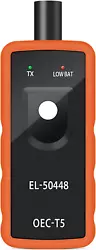 The upgraded EL50448 is more energy-saving, it is faster, stronger and more sensitive than other TPMS Relearn Tool....
