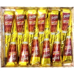 12 Tube/CONES WITH NATURAL HERBAL HENNA PASTE FOR PERFECT TEMPORARY TATTOOS. 0.881oz / 25grams of Natural Herbal Henna...