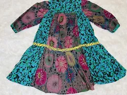 Beautiful Catimini Dress Fully lined 100% CottonButton FrontTagged a 8 /126Please see measurements to make sure it...
