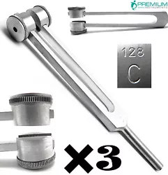 Round End 23mm. The tuning fork is toned on the suspected bone with fracture and toned progressively closer to...