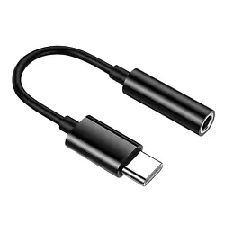USB 3.1 Type C male to 3.5mm female audio adapter headphone extender. Google Pixel. This does not work with any....