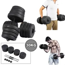 Adjustable weight customizes it to your ideal exercise intensity. Nonslip knurled handles this dumbbell set features a...