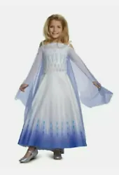 Disney Frozen 2 Elsa Dress, Small 4-6, New!.