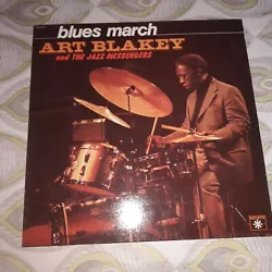 ORIG FRENCH LP JAZZ ART BLAKEY BLUES MARCH EX 1976   Record ex Cover ex  LABEL ROULETTE VOGUE  FRAIS DE PORT POUR LA...