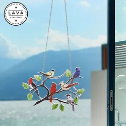 1 PC Bird Decor. · MATERIAL: This hanging decoration is made of quality acrylic which is of good transparency, not...