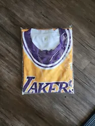 Lakers Magic Johnson Jersey SGA Size M.
