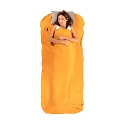 Microfleece sleeping bag liner for cold weather An extra layer of comfort for your sleep experience. The Nest™...