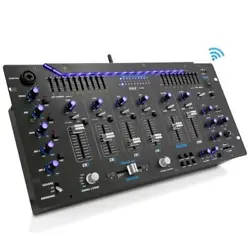 10-Band Graphic Equalizer for (R) and (L) Channels. Built-in Bluetooth for Wireless Music Streaming. Compatible with...