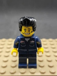 Mechanic Series 6 Grease Monkey Ralph LEGO Minifigure Mini Figure.