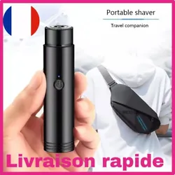Mini rasoir électrique USB pour homme et femme - tondeuse visage et corps.