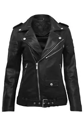 Jacket is available in high quality lamb skin leather and synthetic leather. Beautifully cut and tailored fit.