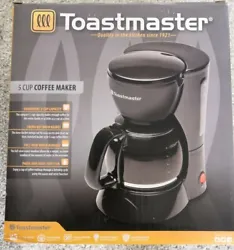 Toastmaster 5-Cup Coffee Maker. Condition is New. Shipped with USPS Priority Mail.